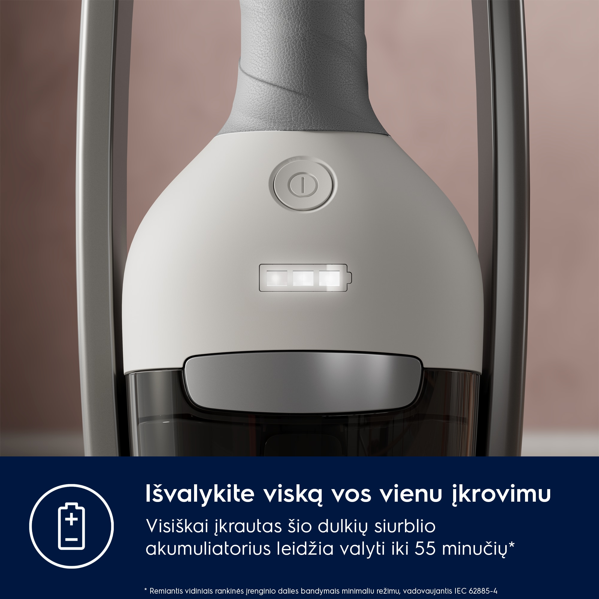 Electrolux - Belaidis dulkių siurblys - ES62HB25UV