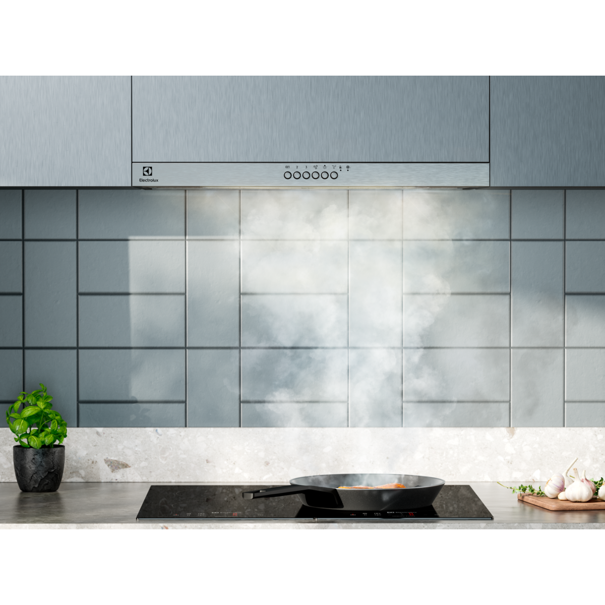 Electrolux - 60 cm pročio garų rinktuvas - LFV626K