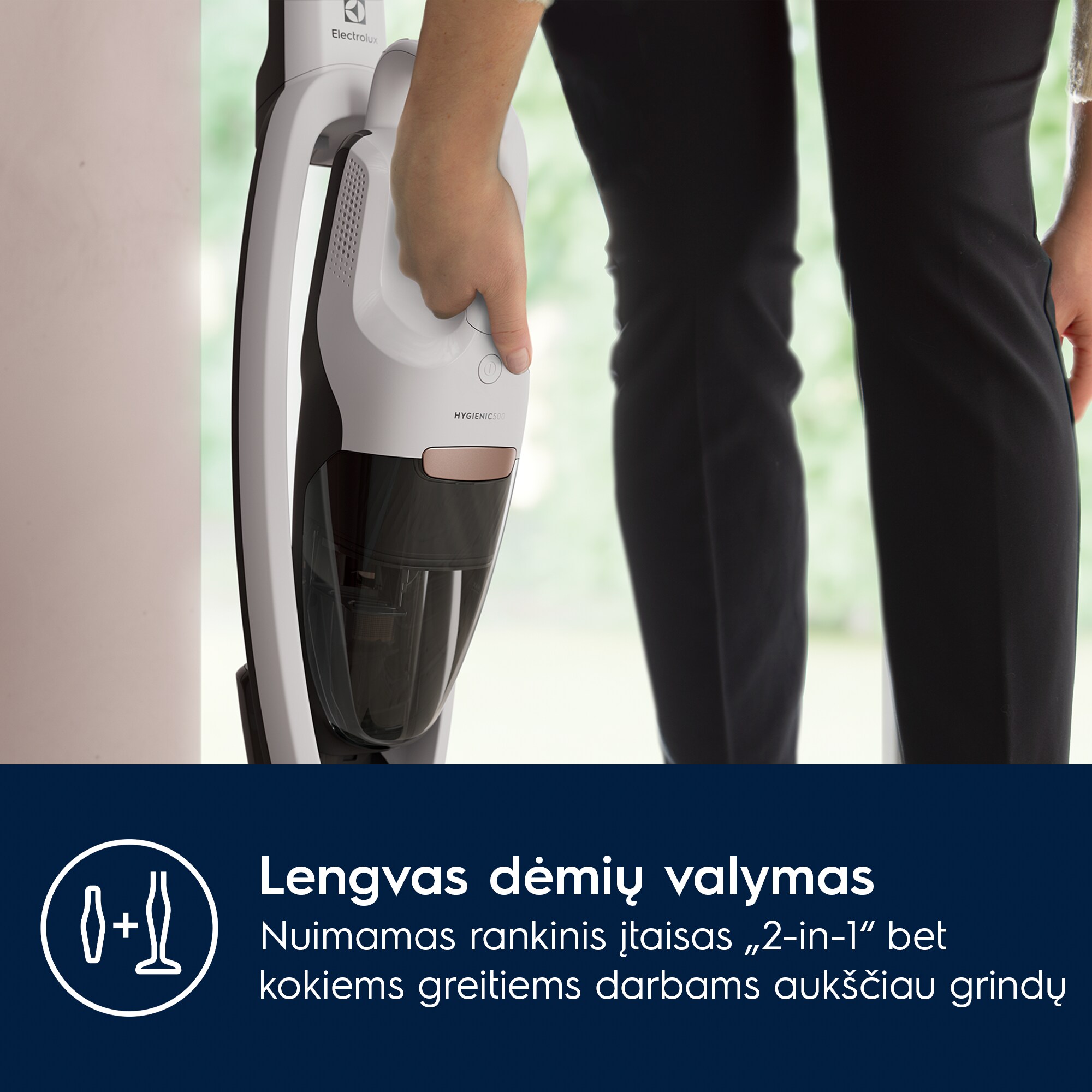 Electrolux - Belaidis dulkių siurblys - ES52HB25SH