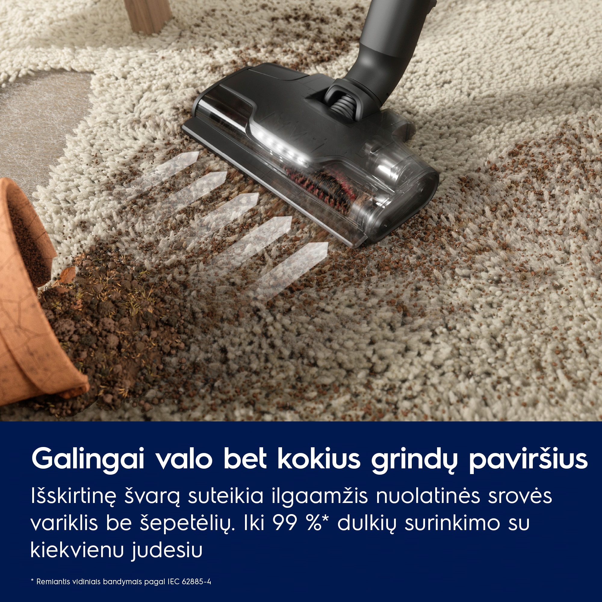 Electrolux - Belaidis dulkių siurblys - EP82AB25UG