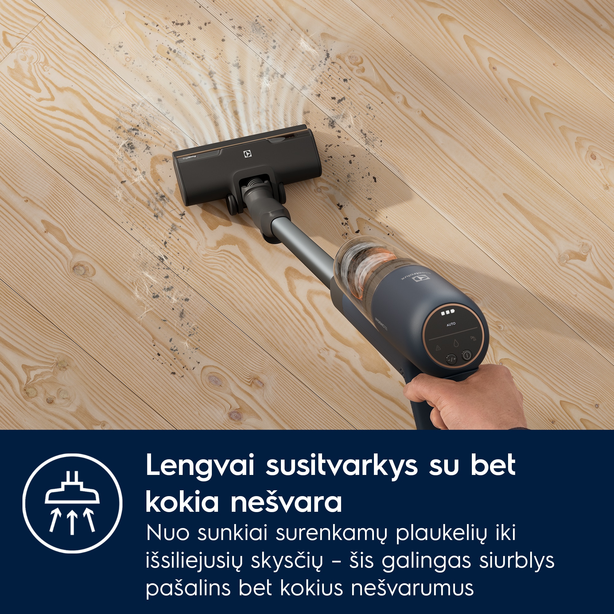 Electrolux - Belaidis dulkių siurblys - EP71B14WET